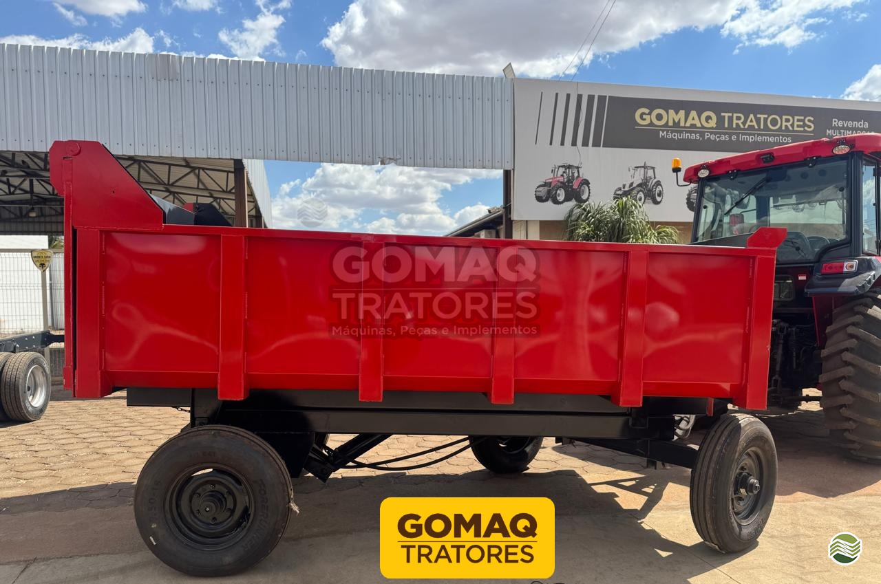 IMPLEMENTOS AGRICOLAS CARRETA AGRÍCOLA CARRETA BASCULANTE GOMAQ Tratores ANAPOLIS GOIAS GO